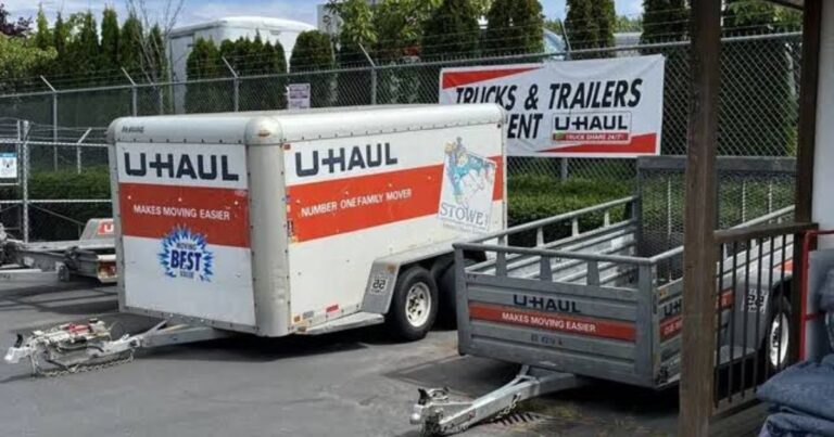 How Much Can I Fit in a 6×12 U-Haul Trailer?