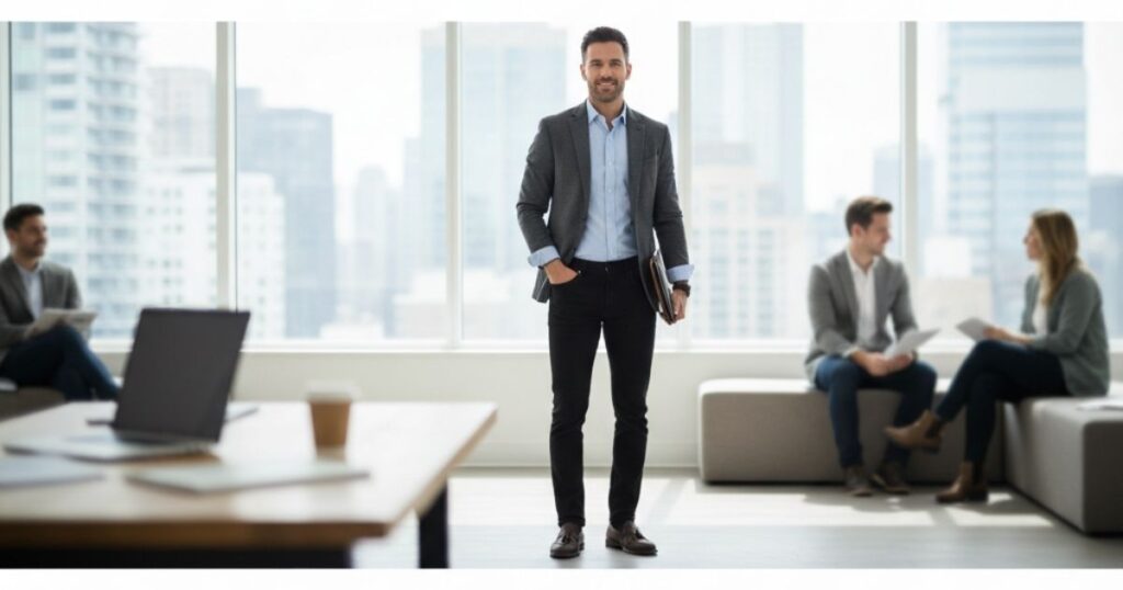 Advantages of Wearing Black Jeans as Business Casual.