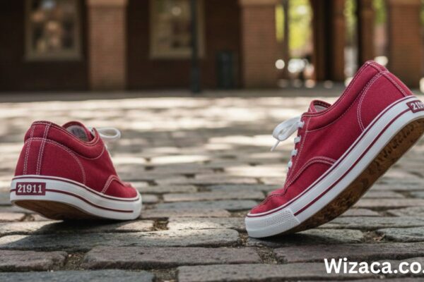 Walking Casual Men’s Red Shoes in the 21911 Zip Code.