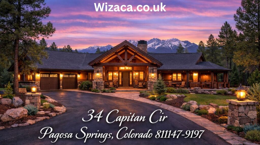34 Capitan Cir Pagosa Springs Colorado 81147-9197.