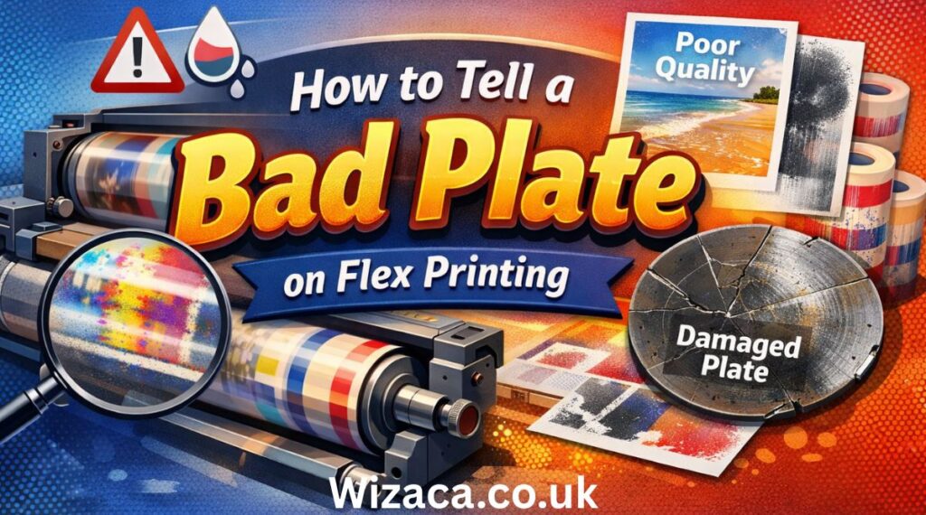 How to Tell a Bad Plate on Flex Printing.