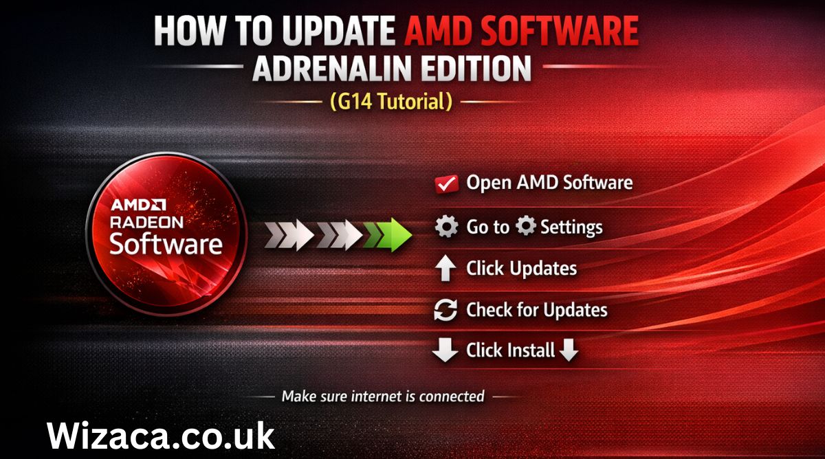 How to Update AMD Software Adrenalin Edition G14.