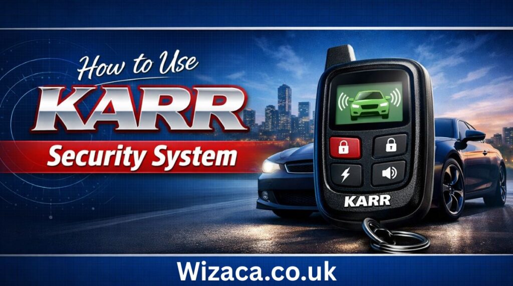 How to Use KARR Security System.