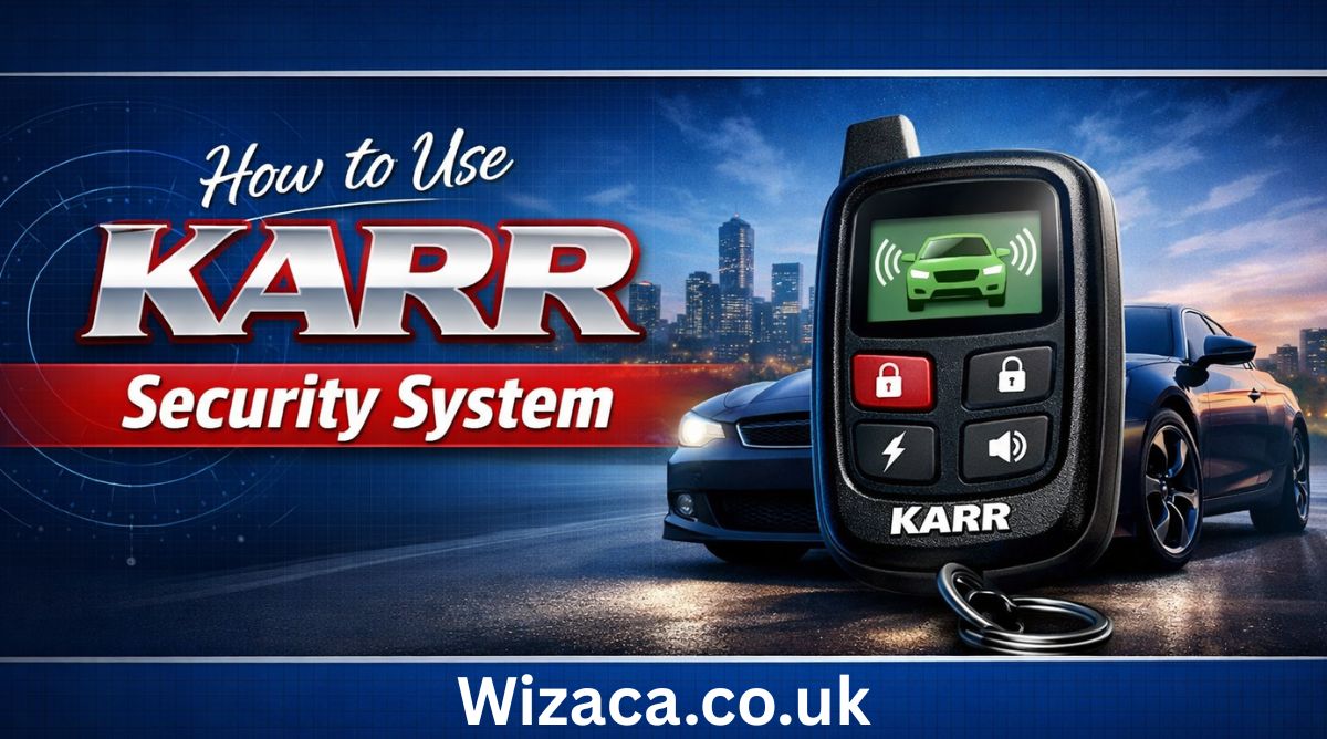 How to Use KARR Security System.