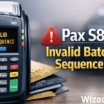 Pax S80 Invalid Batch Sequence.