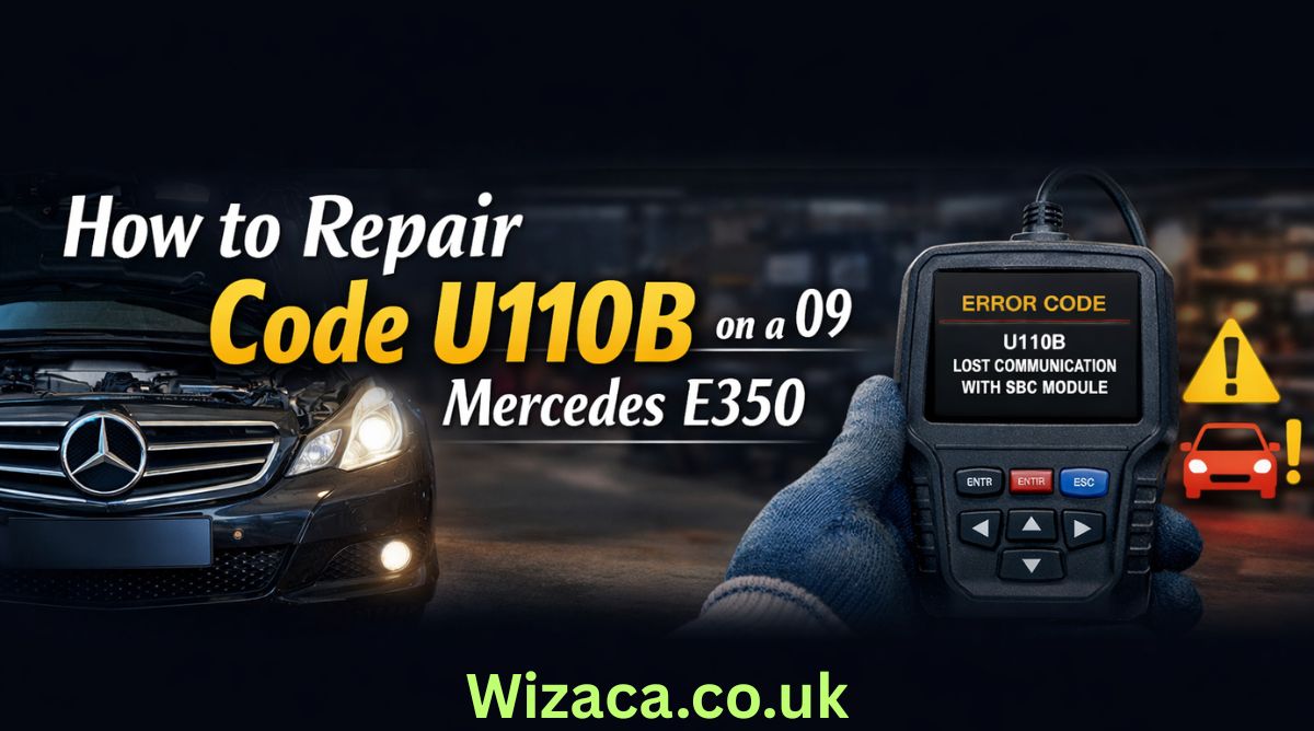 How to Repair Code U110B on a 09 Mercedes E350.