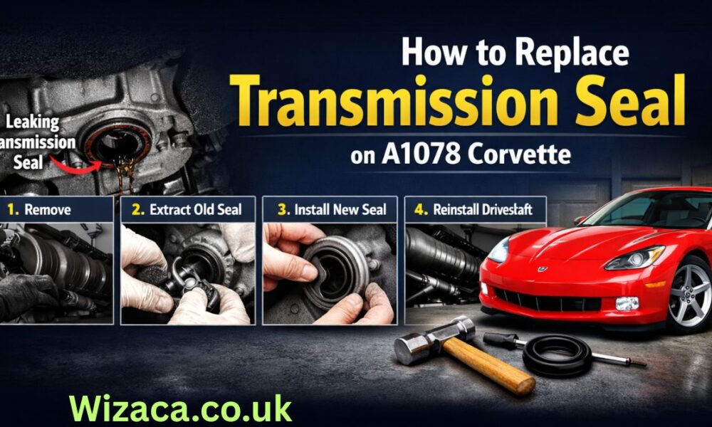 How to Replace Transmission Seal on A1078 Corvette.