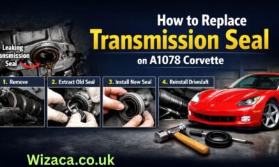 How to Replace Transmission Seal on A1078 Corvette.
