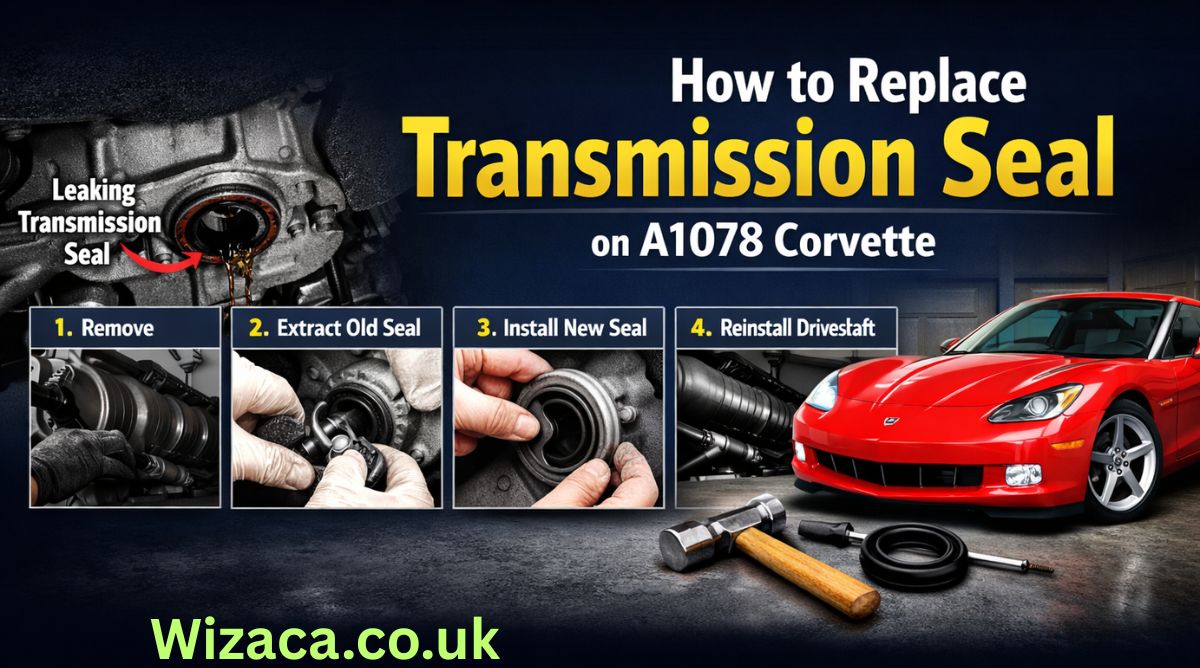 How to Replace Transmission Seal on A1078 Corvette.