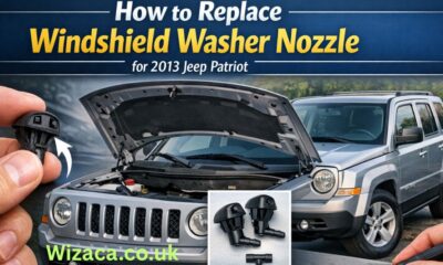 How to Replace Windshield Washer Nozzle for 2013 Jeep Patriot.