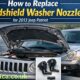 How to Replace Windshield Washer Nozzle for 2013 Jeep Patriot.