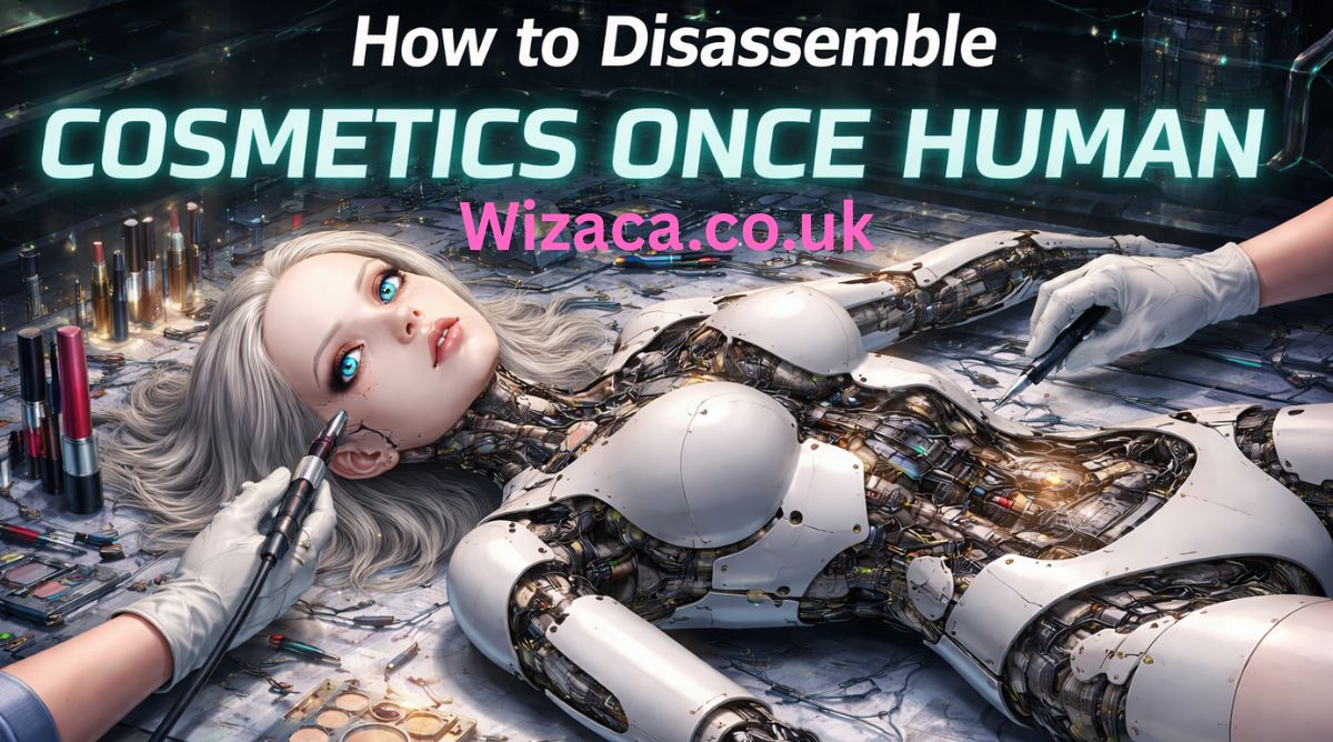 How to disassemble cosmetics once human.