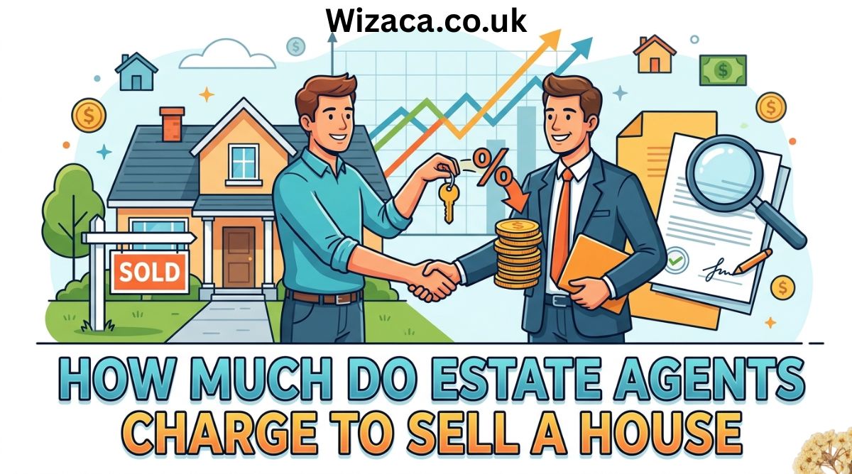 how much do estate agents charge to sell a house