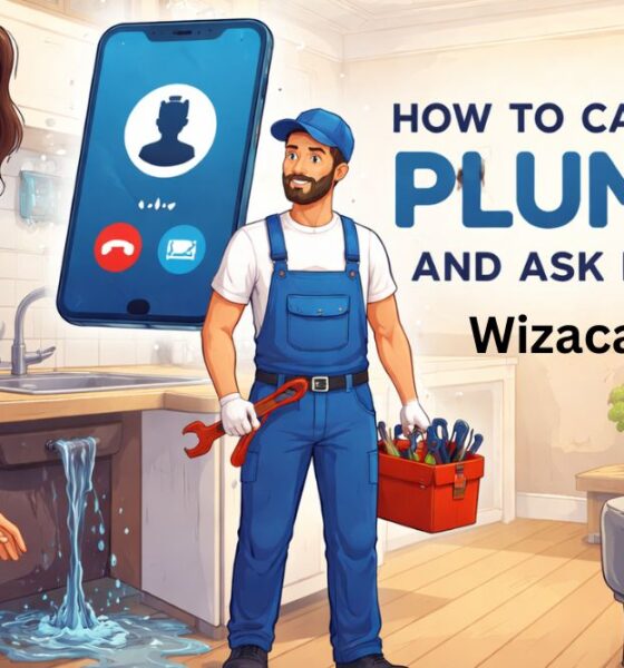 how to call a plumber and ask for help