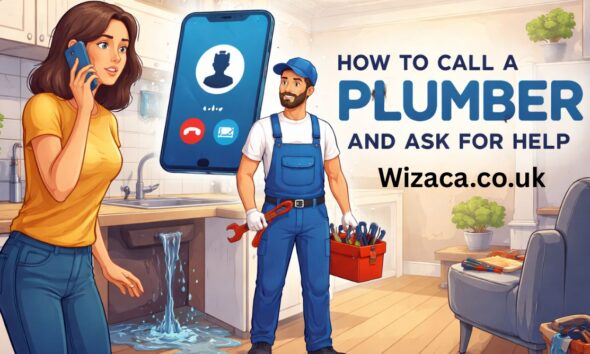 how to call a plumber and ask for help
