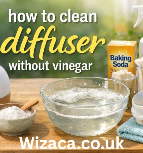 how to clean diffuser without vinegar