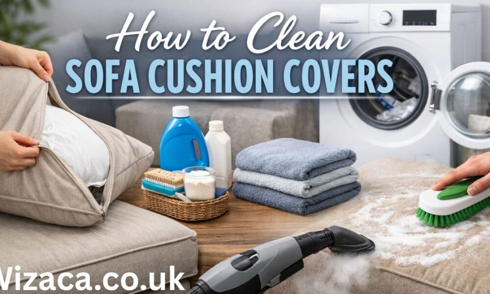 how to clean sofa cushion covers
