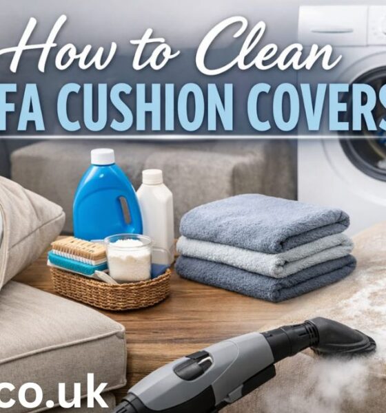 how to clean sofa cushion covers