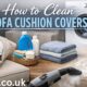 how to clean sofa cushion covers