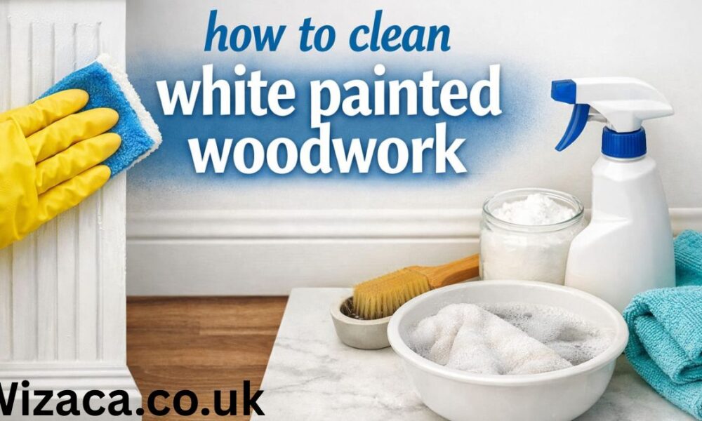 how to clean white painted woodwork