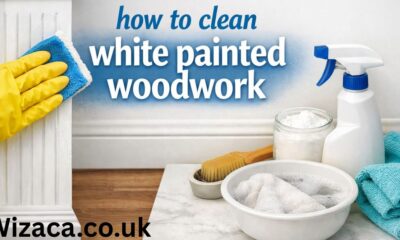 how to clean white painted woodwork