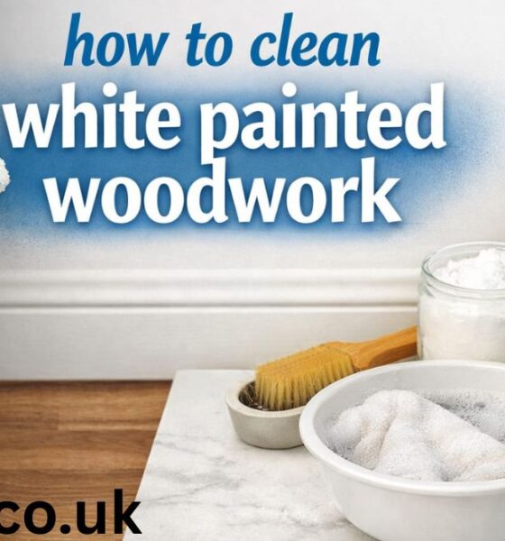how to clean white painted woodwork