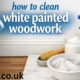 how to clean white painted woodwork