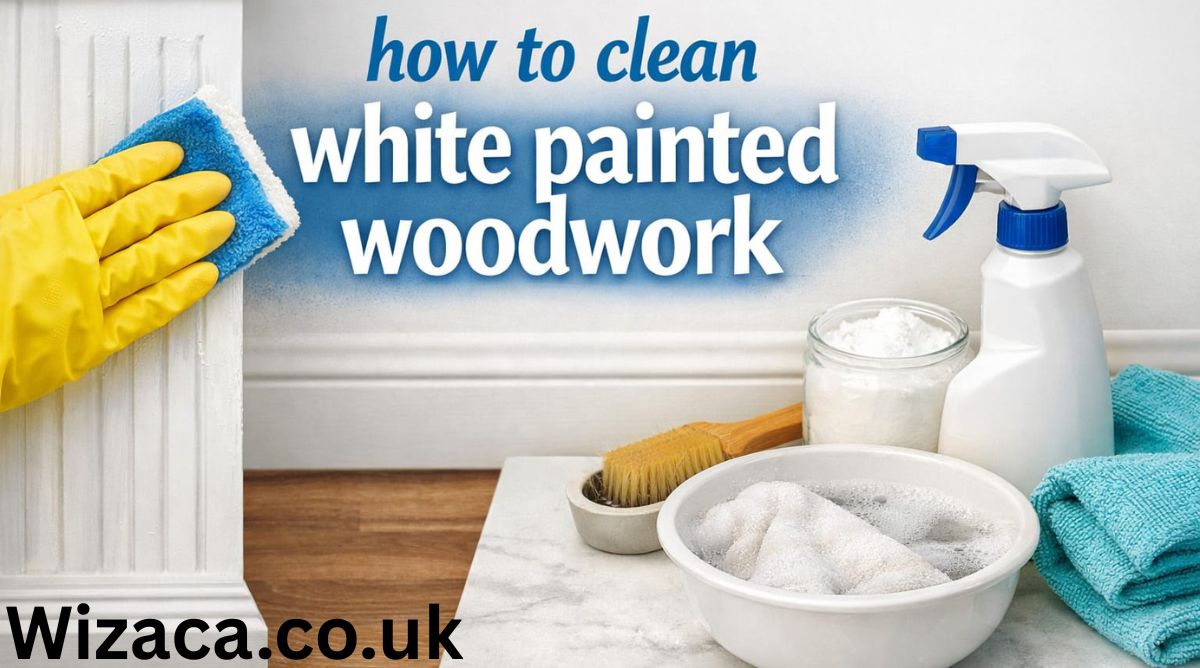how to clean white painted woodwork