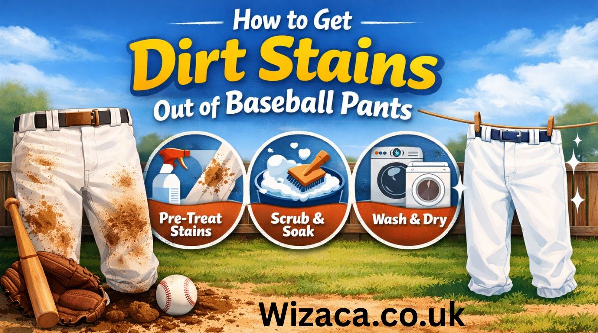 how to get dirt stains out of baseball pants.