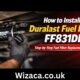 how to install a duralast fuel filter ff831dl.