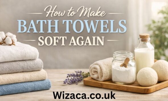 how to make bath towels soft again.