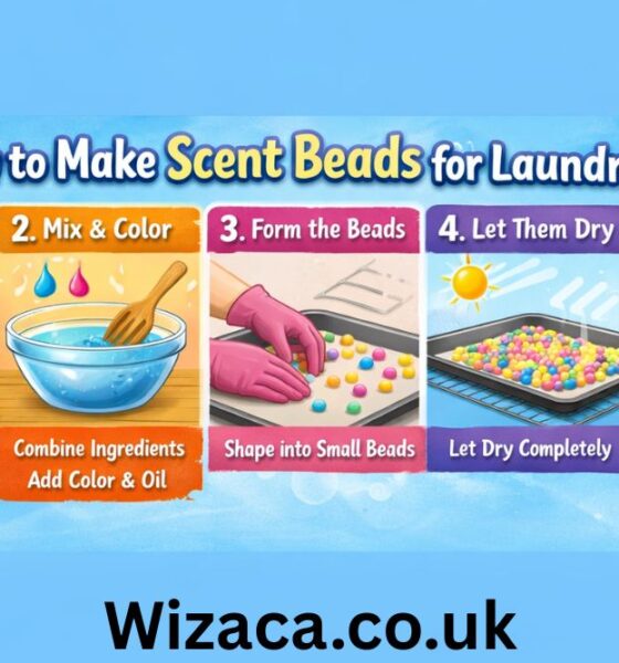 how to make scent beads for laundry.