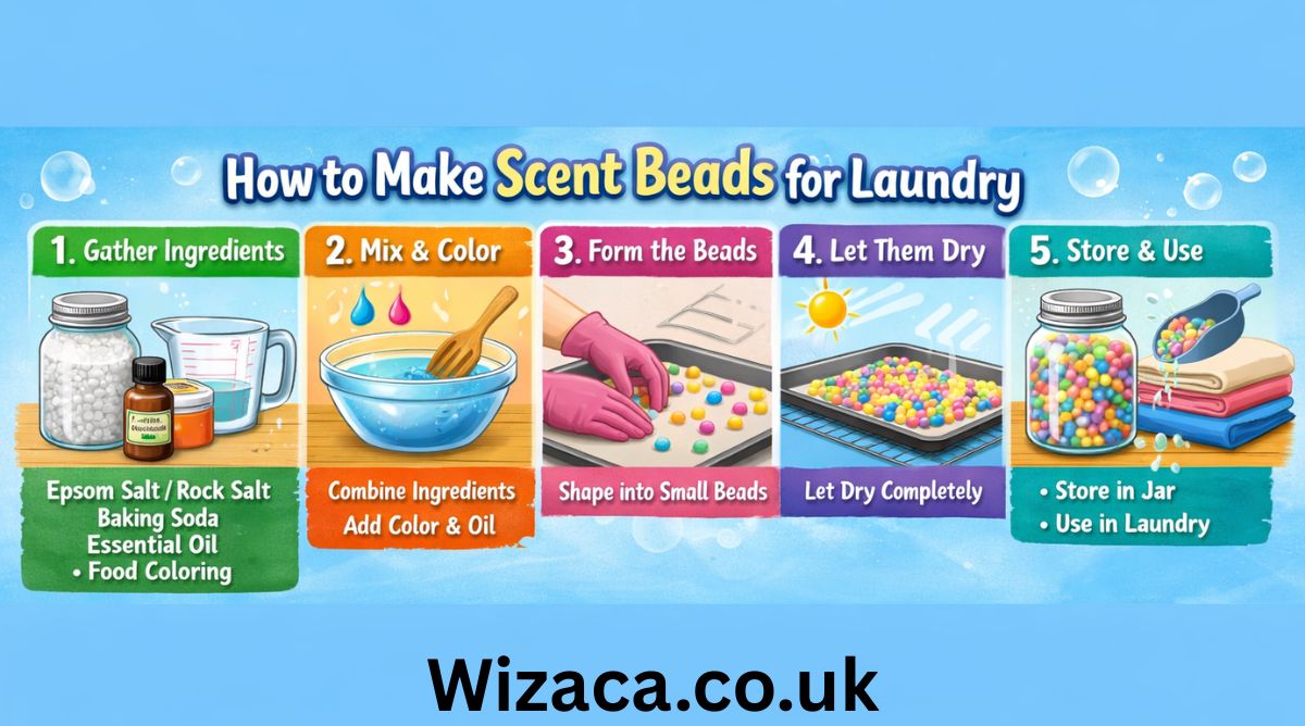 how to make scent beads for laundry.