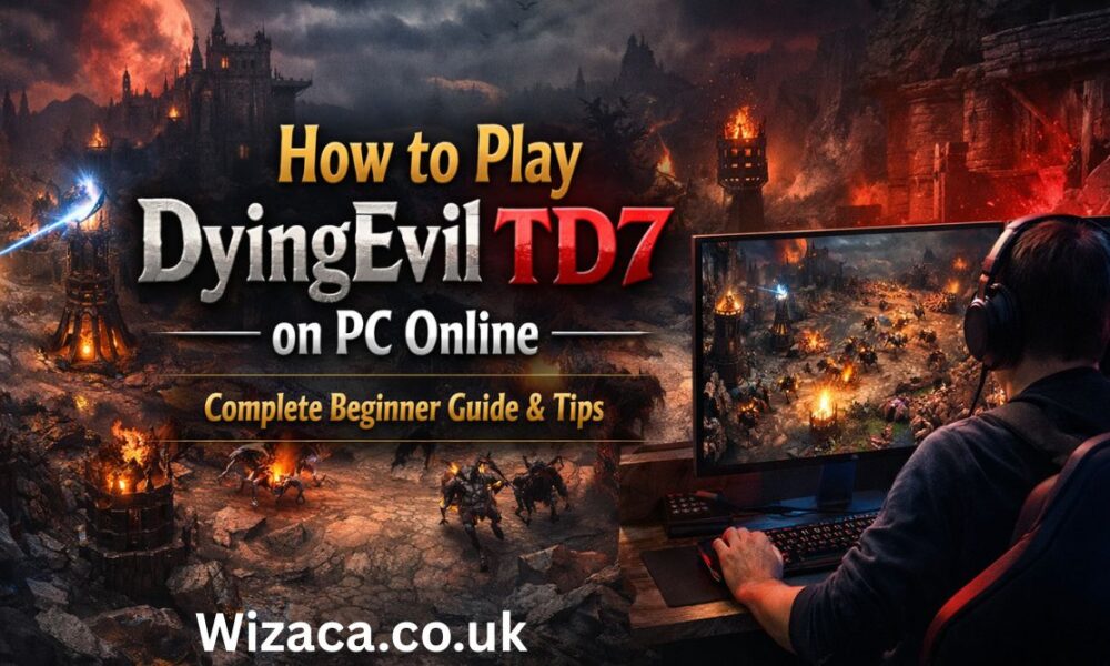 how to play game dyingevil td7 in pc online.