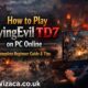 how to play game dyingevil td7 in pc online.