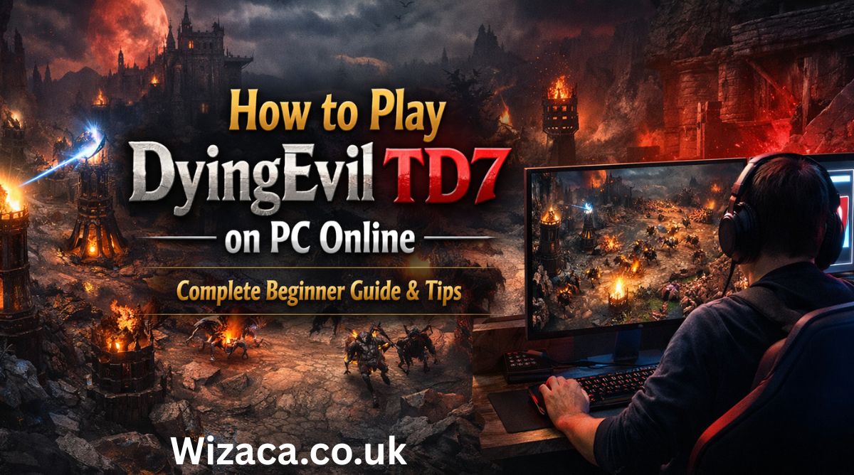 how to play game dyingevil td7 in pc online.