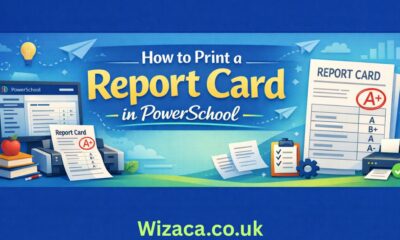 how to print a report card in powerschool.
